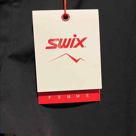 Sleek Black Women's Swix Alpamayo Tight - Picture 6 of 11